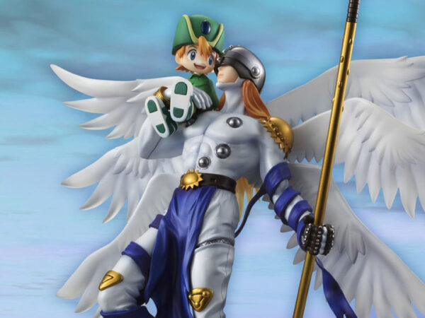 Digimon Adventure Angemon and Takaishi G.E.M. Series Statue - Imagen 4